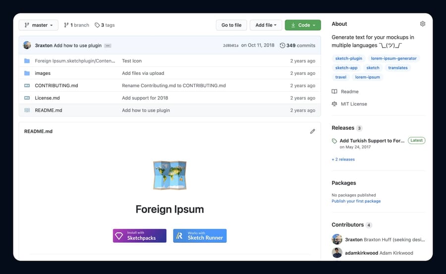 Foreign Ipsum Repo