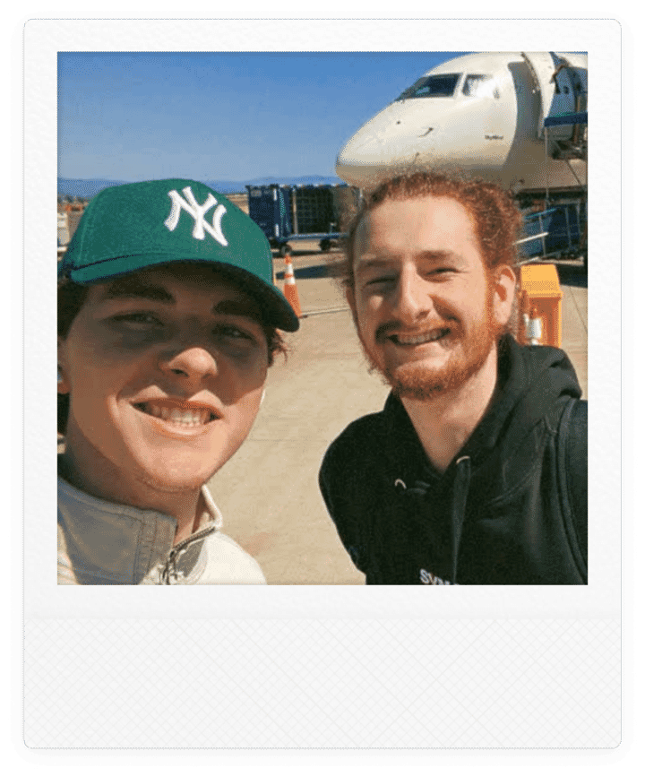 @3raxton in Oregon with Brendan